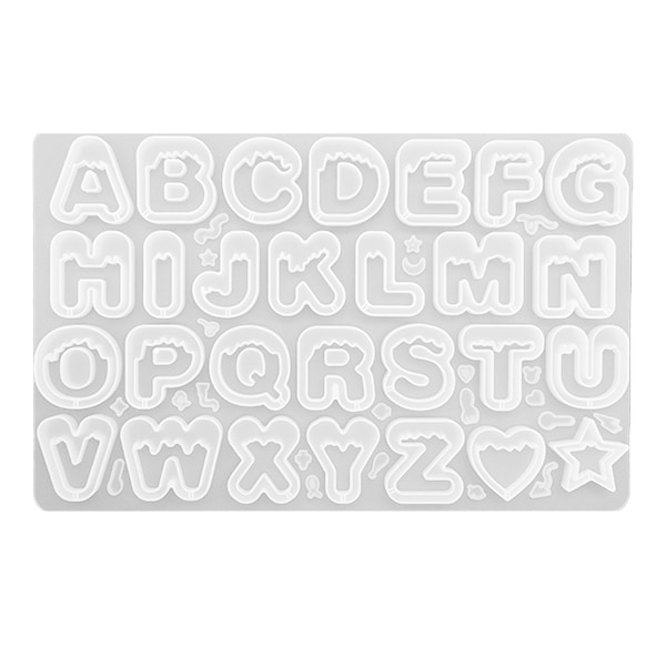 シリコンモールド レジン型 アルファベット A-Z 数字 0-9 王冠付き 色付け アクセサリー キーホルダー イニシャル 工作 手芸 耐熱 耐冷樹脂 粘土卸・仕入れサイト グッズステーション ネット販売特化のラインナップ流行りの商品を日々ご案内