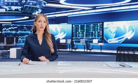 テレビ ニュース バーチャル スタジオ イラスト レポート用 3D 背景JPG 無料ダウンロード - Pikbest