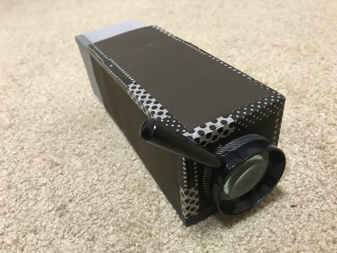 かわいい一眼レフのレトロなミニチュア カメラの作り方ぬくもり