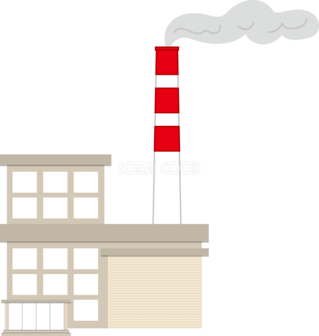 ゴミ焼却場のイラスト素材6891773- PIXTA