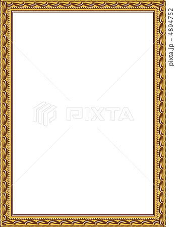 金の額縁イラスト - No: 479459無料イラスト・フリー素材なら「イラストAC」