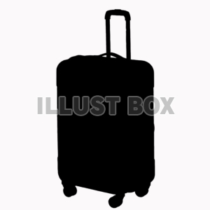 スーツケースを引いて歩く女性 白黒 イラスト素材3409258- フォトライブラリ