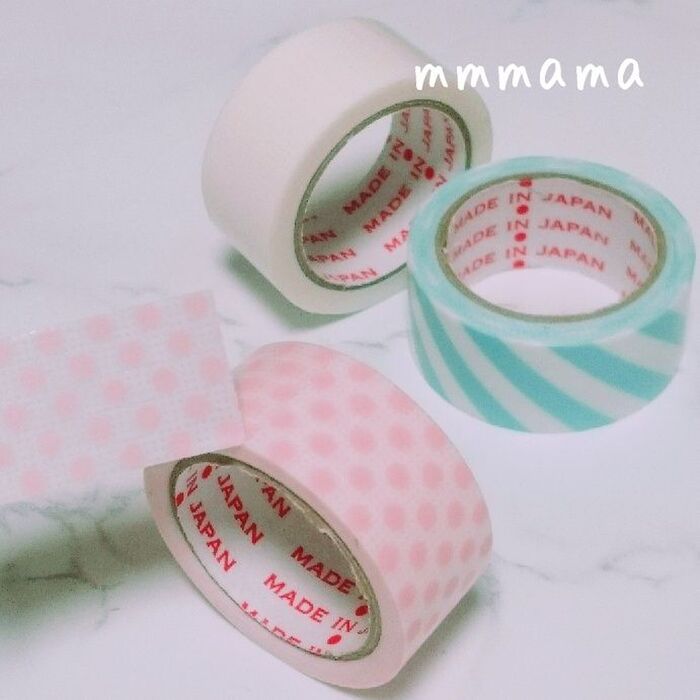 フェルト同士をくっつける方法なら、ダイソーの布用テープがおすすめ！もものはなブログ