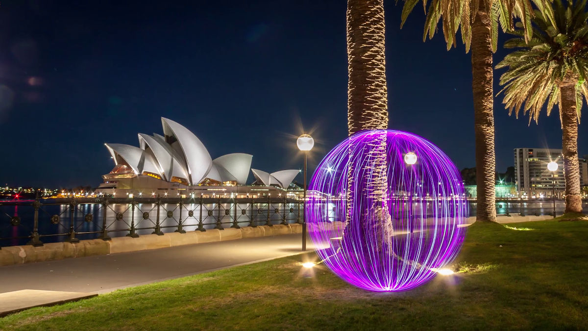 ライトペインティング 作り方TikTok