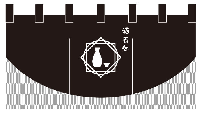 デザイン暖簾から選ぶ暖簾とオーダー提灯のまねき堂