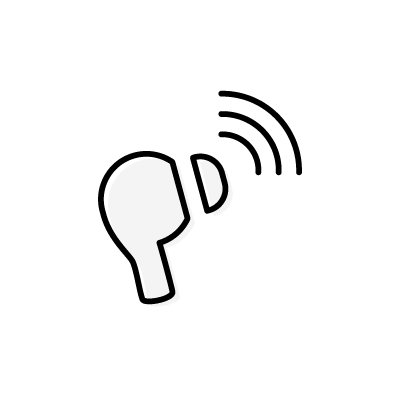 イヤフォンのフリーアイコン1アイコン素材ダウンロードサイト「icooon-mono」商用利用可能なアイコン 素材が無料 フリー ダウンロードできるサイト