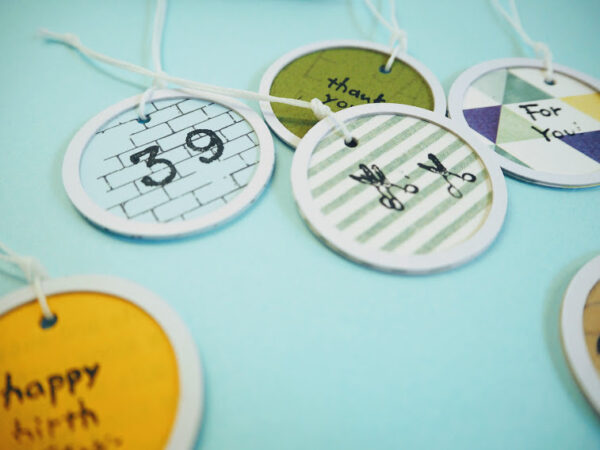 ペーパータグ 10P シンプル 335364