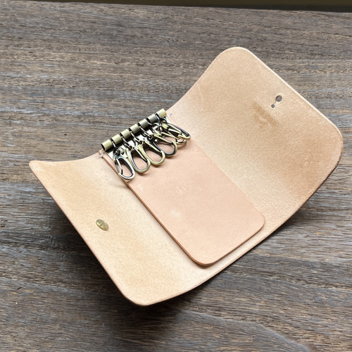 プロの型紙 7 キーケース Key caseレザークラフト ハンドメイド 革 本格 財布 バッグ 紙型 パターン 作り方動画を別途販売中AtelierK.I. アトリエケーアイ