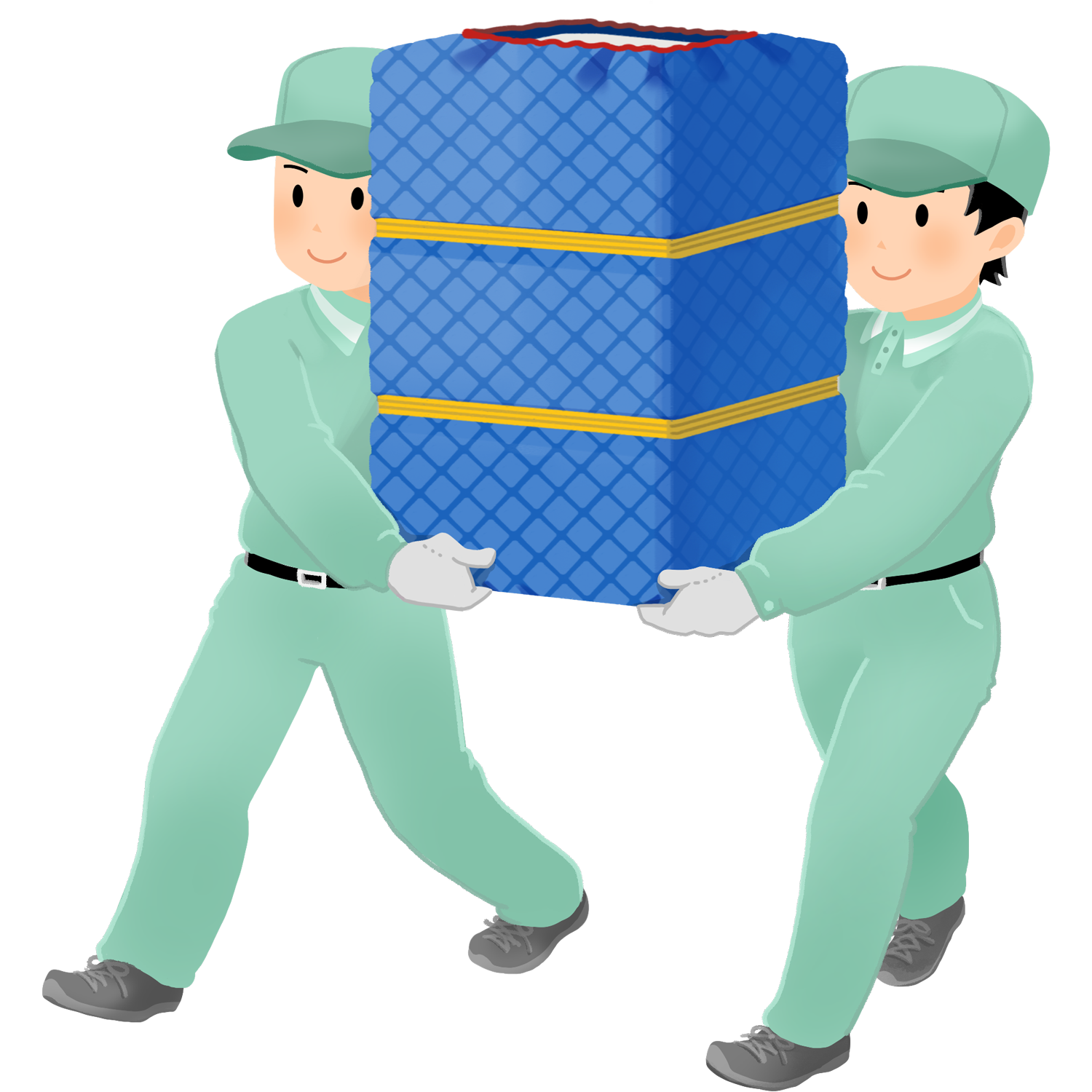 荷物運搬イラスト無料イラスト・フリー素材なら「イラストAC」