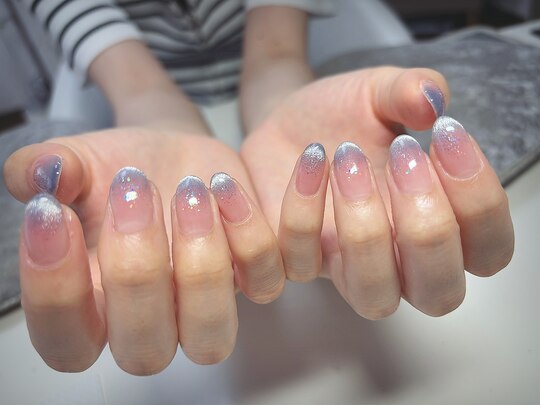 春のイルミネーション風抽象背景 水色・オレンジ・ピンクのボケライト グラデーション 幻想的 グランジ canvas prints for thewall • canvas prints soft, hope, dreammyloview.com