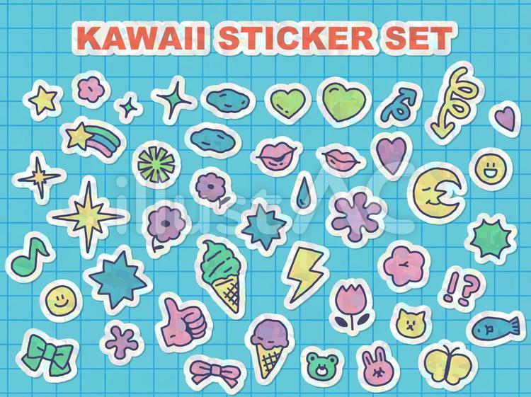 シールみたいなブラシ - CLIP STUDIO ASSETS