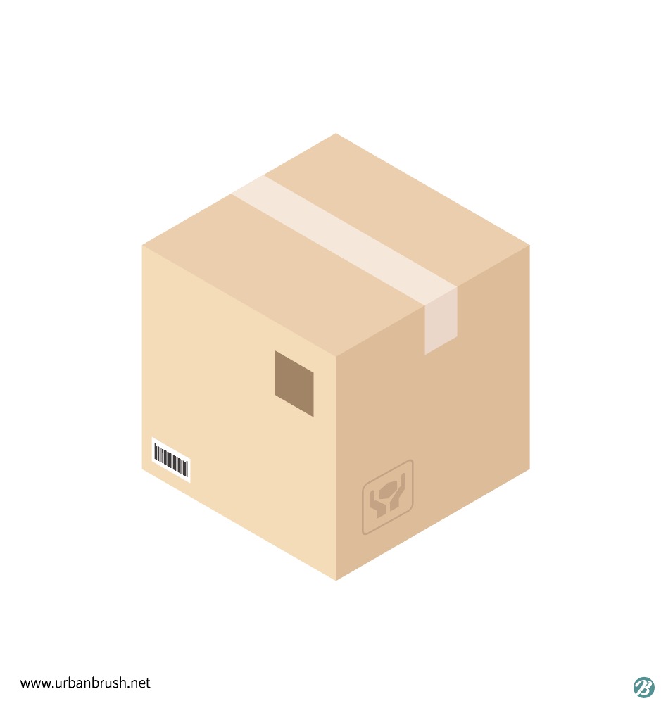 宅配ボックスのイラストイラスト無料・かわいいテンプレート