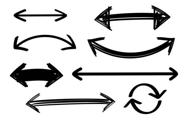 手書き矢印の素材 ベクターイラスト - No: 23485119無料イラスト・フリー素材なら「イラストAC」