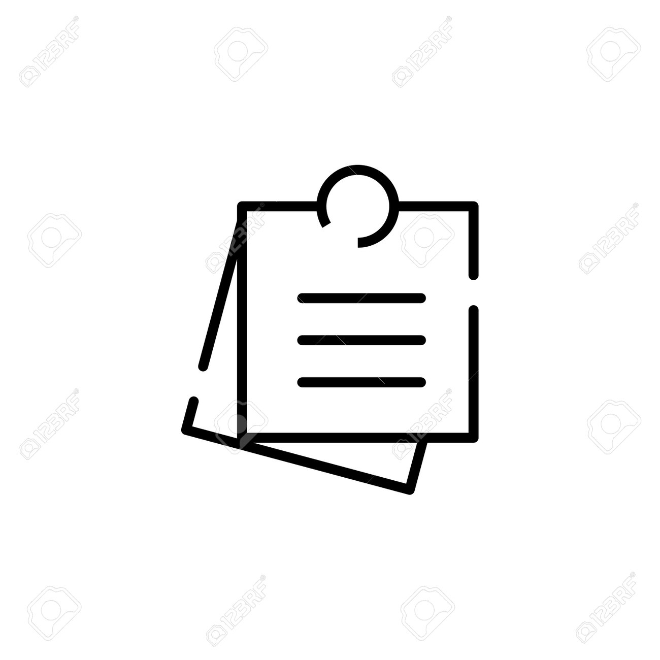 ベージュ アイコン メモ