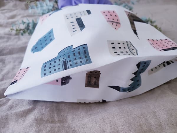 お弁当袋の作り方 フリルアレンジNUNOTOIRO