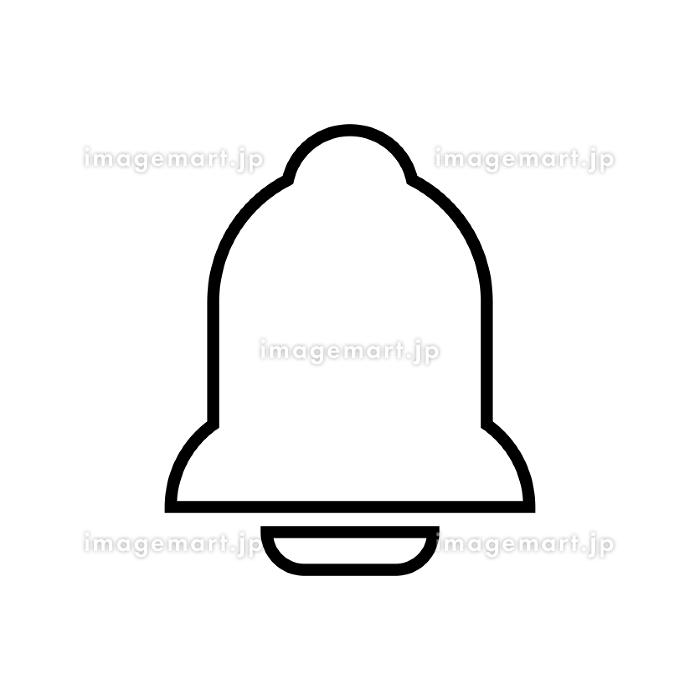 ベルのアイコン。アウトラインあり。のイラスト素材119755648- PIXTA