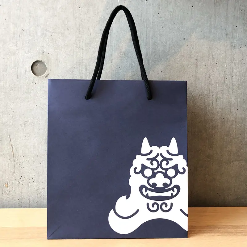 イラストがかわいいショップ袋オリジナル紙袋 ショッパー のデザイン・印刷なら ベリービー