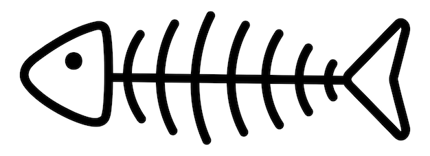 魚の骨イラスト無料イラスト・フリー素材なら「イラストAC」