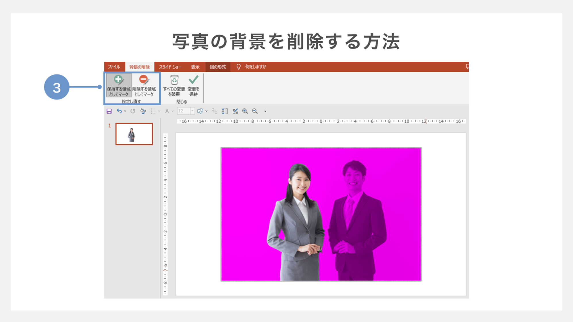 パワーポイントの背景を見やすく効果的に変更する方法@DIME アットダイム