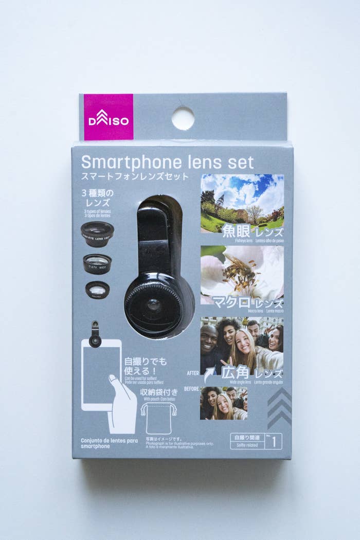 スマホが100円で魚眼・マクロ・広角になる