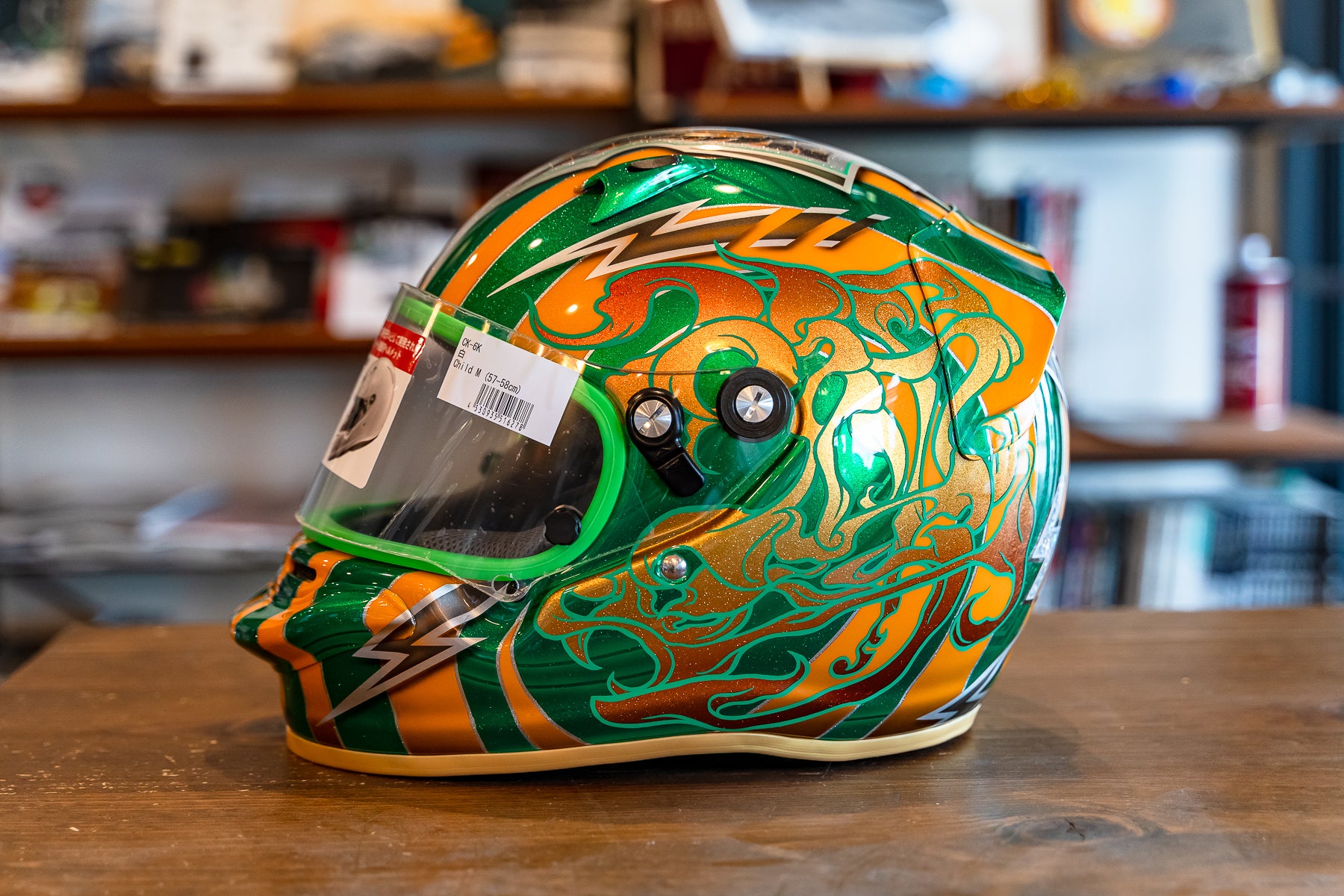 ヘルメットペイント ＃６３Big Hand Paint ブログ