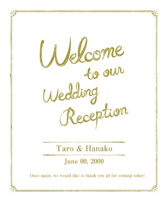 ウェルカムボードKEIBUNSHA-WEDDING