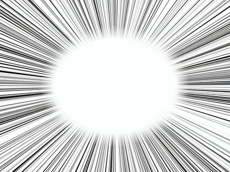 いろいろな効果線が描かれた背景素材かわいいフリー素材集 いらすとや