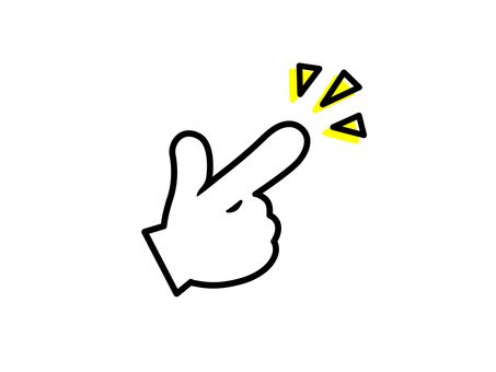 ac極 チェック 指 マーク 目印 イラスト - No: 1284722無料イラスト・フリー素材なら「イラストAC」