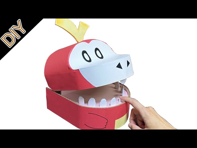 ダンボール工作 簡単に作れるパソコンおもちゃの作り方cardboard laptop craft