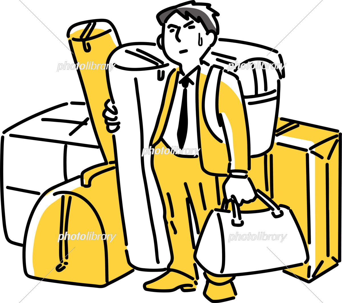 リュックを持つ - CLIP STUDIO ASSETS