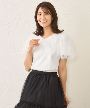 極美品 2025SS トゥービーシック ロゴデザイン カットソー ホワイト