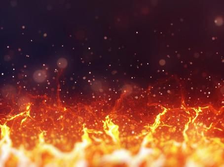 フリー写真燃え盛る炎パブリックドメインQ：著作権フリー画像素材集
