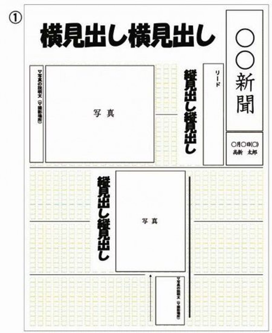 新聞づくりのテクニック④ 見出しの付け方、レイアウトの仕方高知新聞
