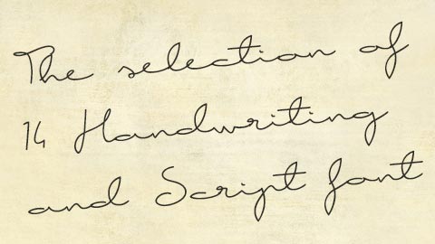 無料で使えるおしゃれな英語の筆記体フリーフォント20選webclips