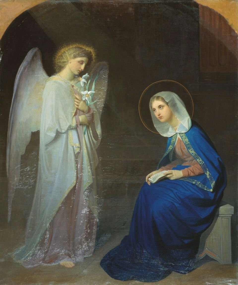 待降節そして聖母マリア様のお祝い準備シスターたちの居間