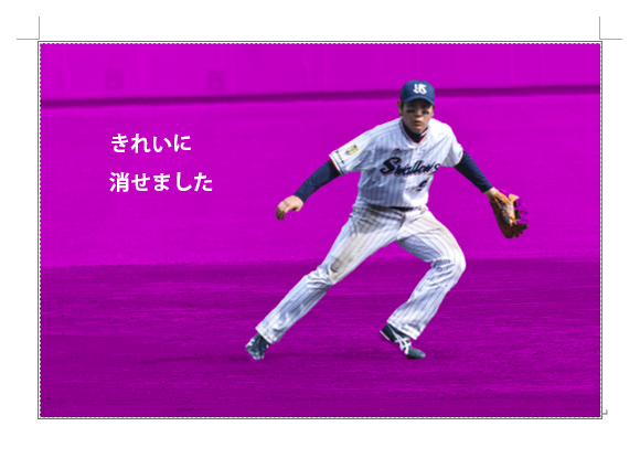 ワンクリック イラスト背景色を透明に♪ Word・Excel・PowerPoint