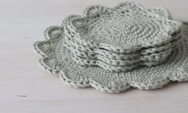 かぎ針編み 桜コースターの編み方 編み図・動画つきちいさな桜.com