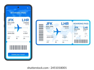 オリジナル実例集 ひと目で見てわかりやすいデザイン！航空券チケット風招待状 - おしゃれな結婚式を綴るコラム ファルベ