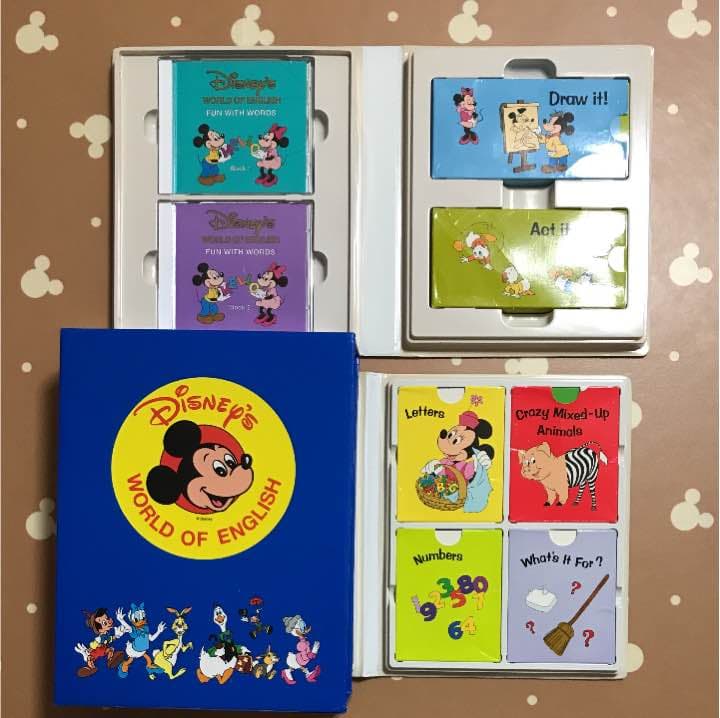 DWEファンウィズワーズCD&カード ワールドファミリーディズニー英語システム - メルカリ
