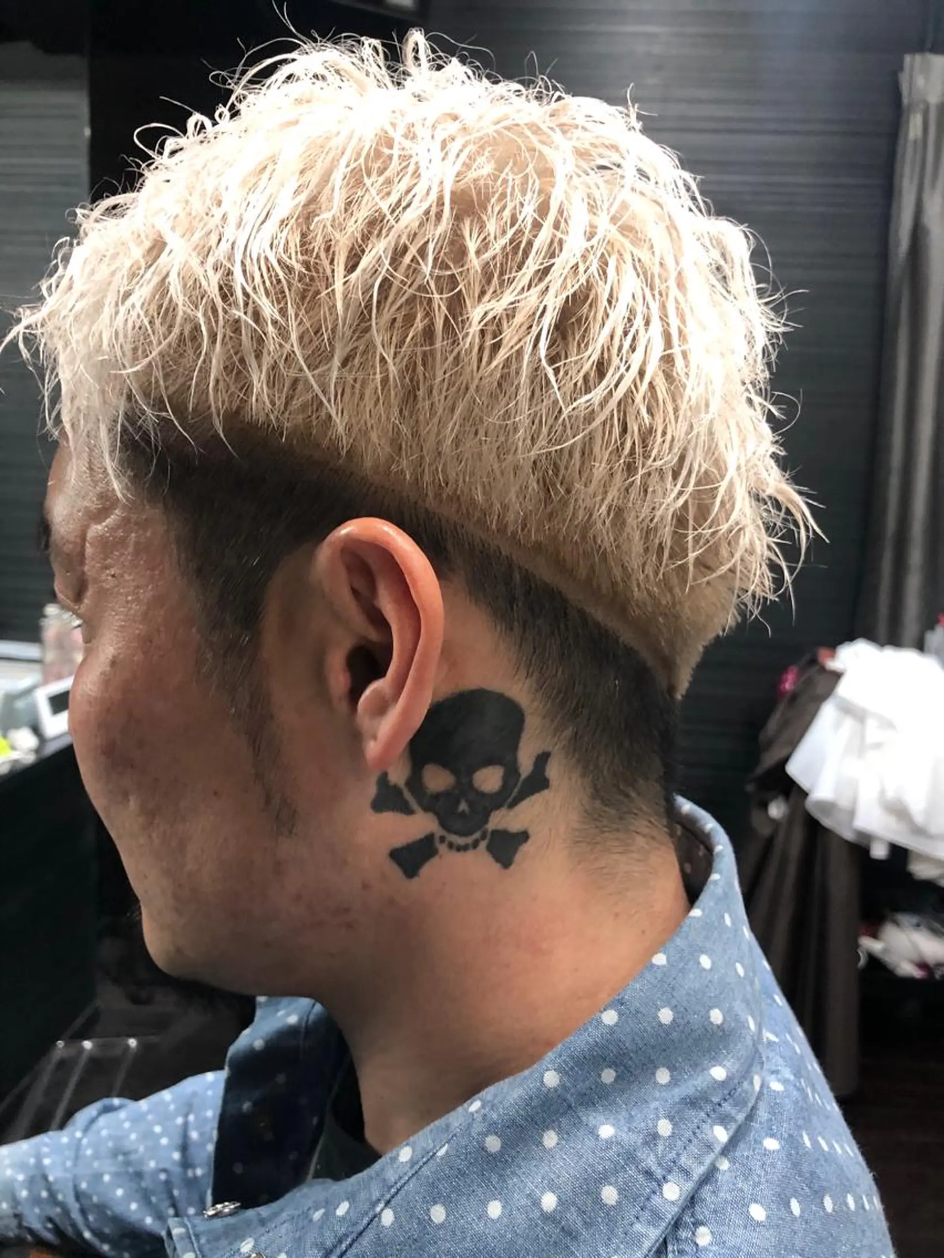 蓮✨ ・ バリアート💇‍♀️ ・ ・ ・バリアート バリカン ライン 刈り上げ ツーブロック はす 蓮静岡美容室 静岡市美容室 coyori こより