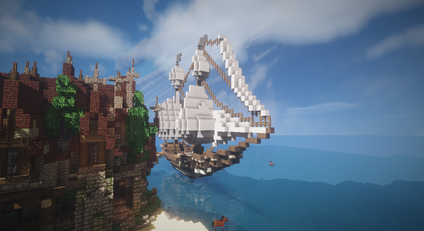 初めての船作り、どう思う？ : r Minecraft