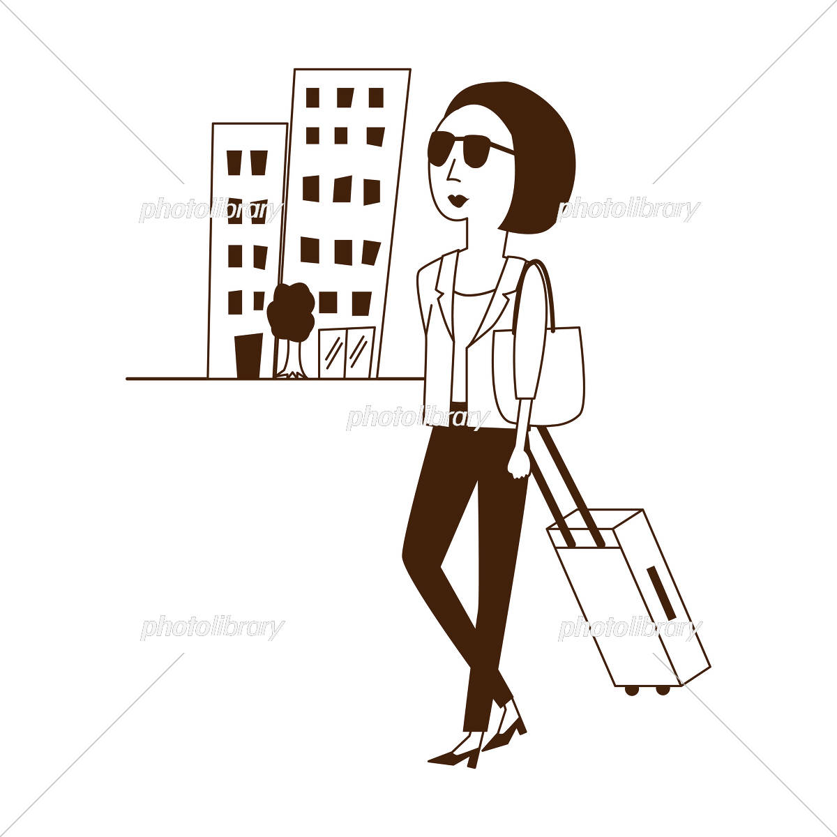 スーツケース アイコンイラスト - No: 22188591無料イラスト・フリー素材なら「イラストAC」