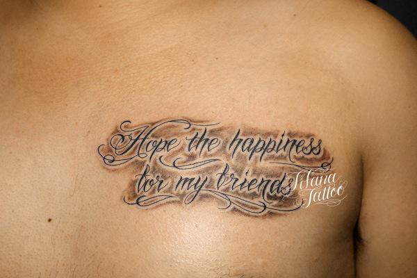 人気のレタリングタトゥー英文15選-Tamayura total body art
