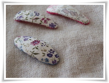 くるみボタンのパッチンピン♪の作り方その他その他 アトリエハンドメイドレシピ 作り方 と手作り情報サイト