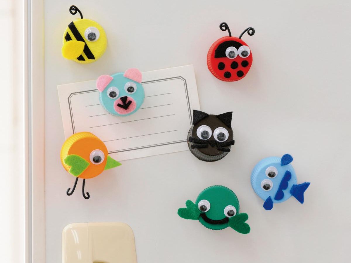 初心者でも簡単なプチDIY!! 手作りマグネット4選暮らしニスタ