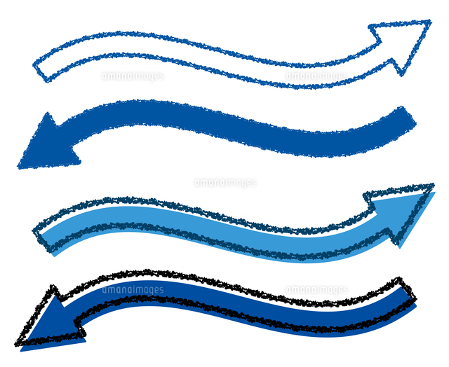 モノクロの曲がり矢印、カーブ矢印、Lターン矢印のベクターイラストセット233127794- イメージマート