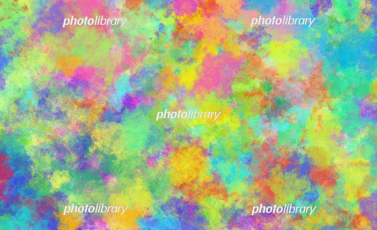 流れるカラフル星の背景 9種OKUMONO