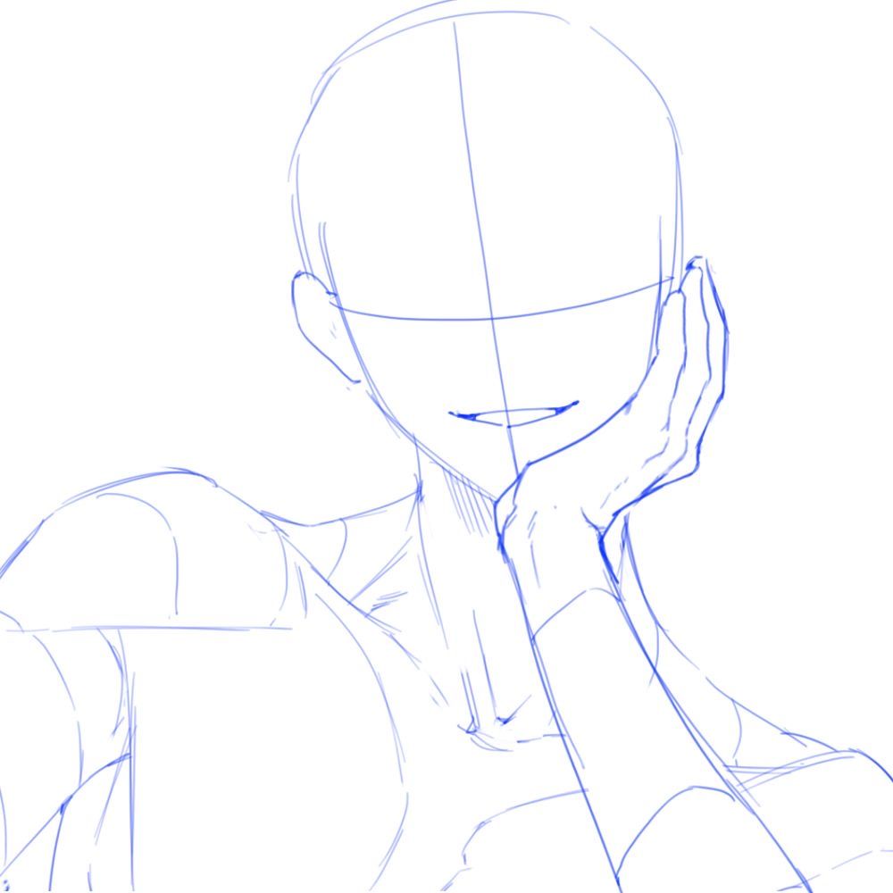 トレスフリーのバストアップポーズ集② - hatodaihuku - BOOTH