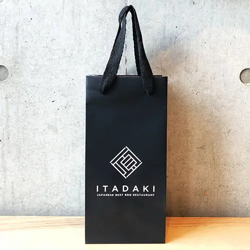 紙袋・ビニールショッパーリッツゼロ基本デザイン無料で小ロットから副資材制作可能