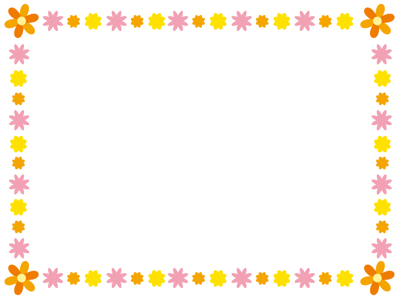 イラスト枠・飾り線・無料イラスト素材